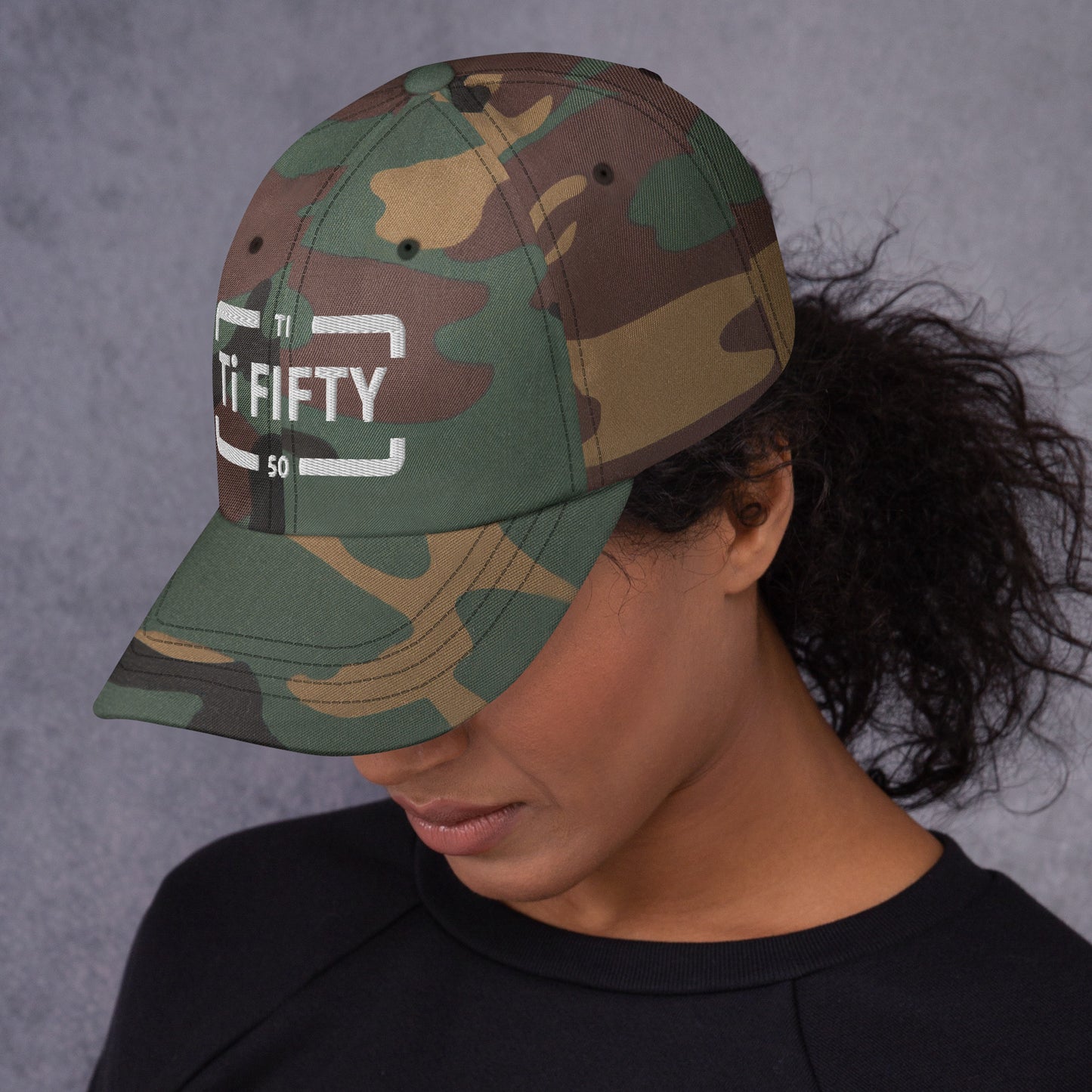 Title 50 classic dad hat